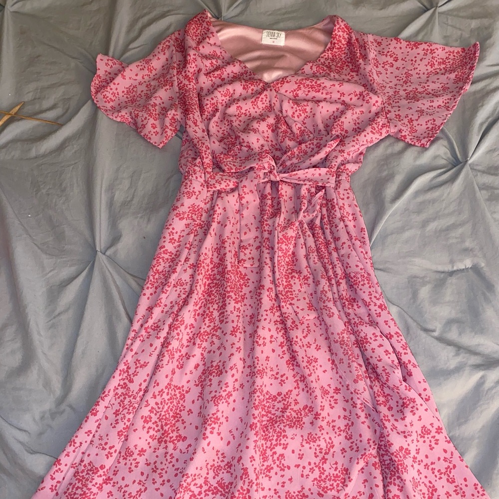 Sienna Sky pink floral dress